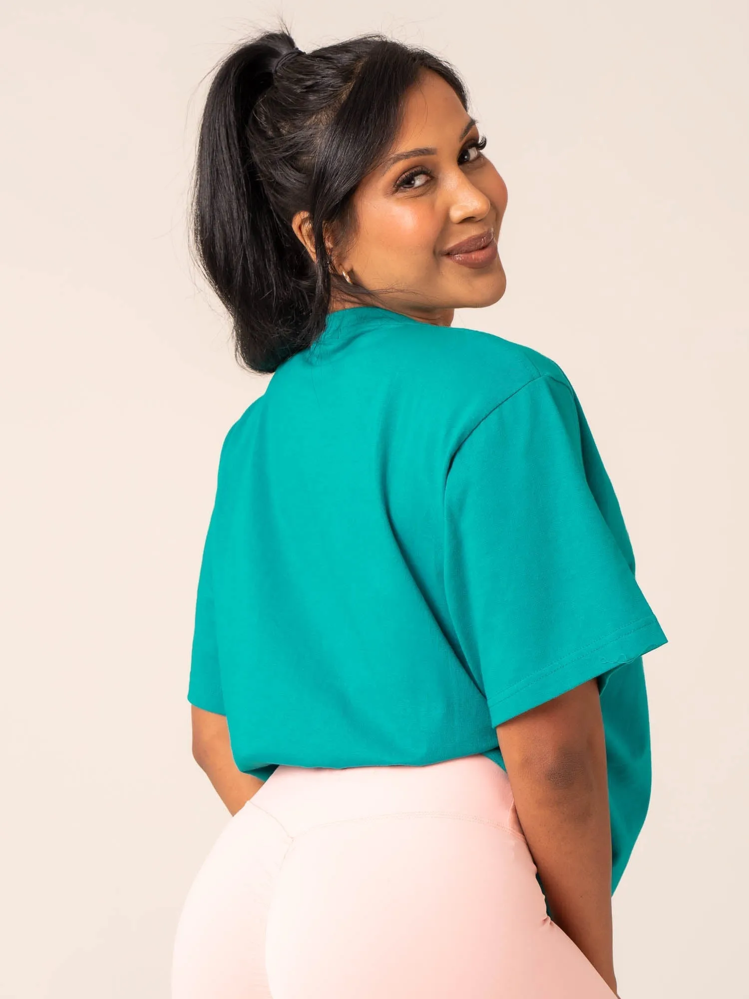 hypoallergenic perfect for all-day wear Ryderwear Training T-Shirt - Jade Green