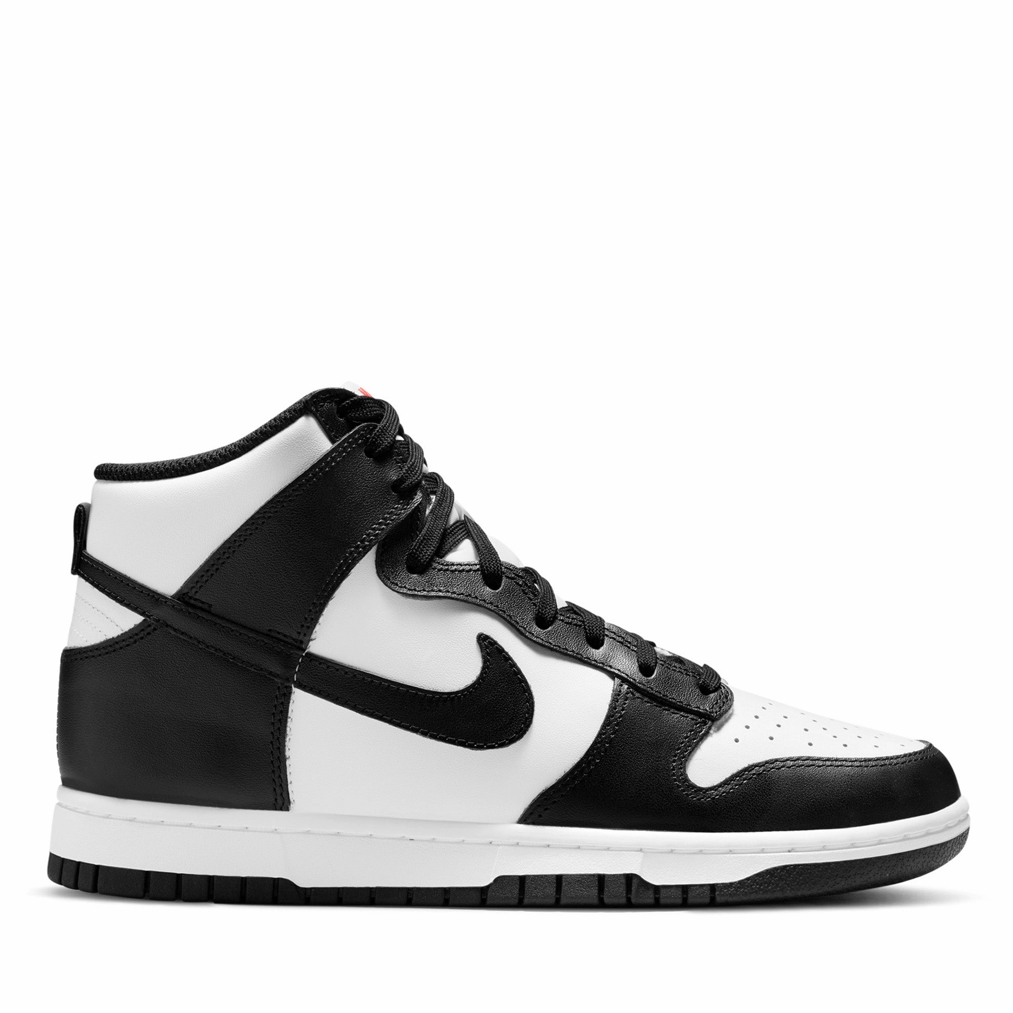 Women's Nike Dunk High - White/Black Water   Resistant Machine washable