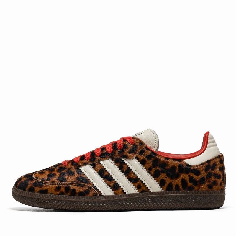 Women's Adidas Samba OG - Core Black/Preloved Red Indoor