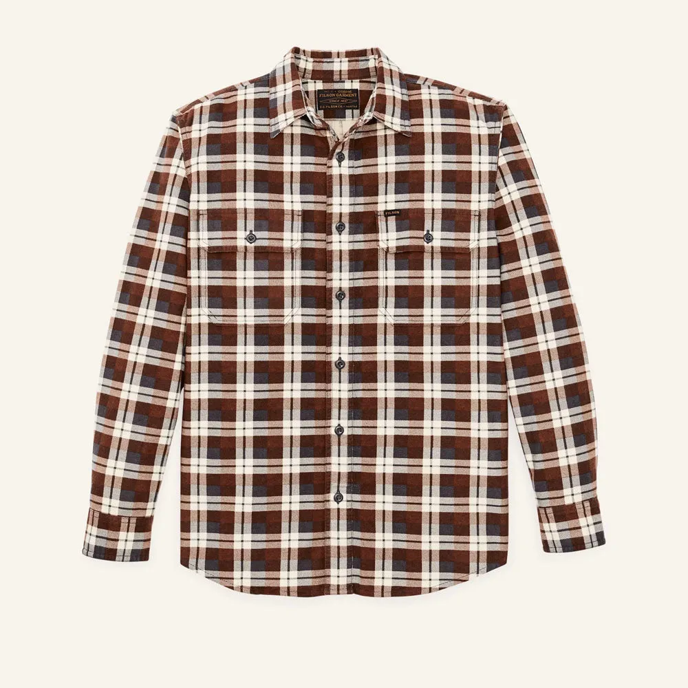 Men's Field Flannel Shirt All-day Comfort Smooth zipper closure