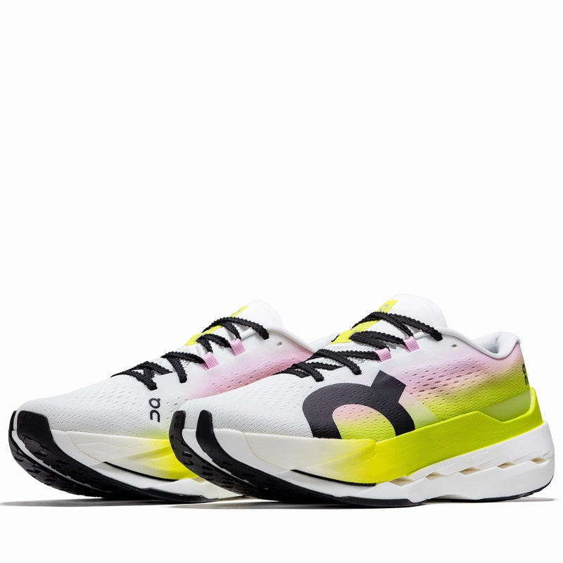 On Cloudboom Max - Lime/Raspberry Core Comfort