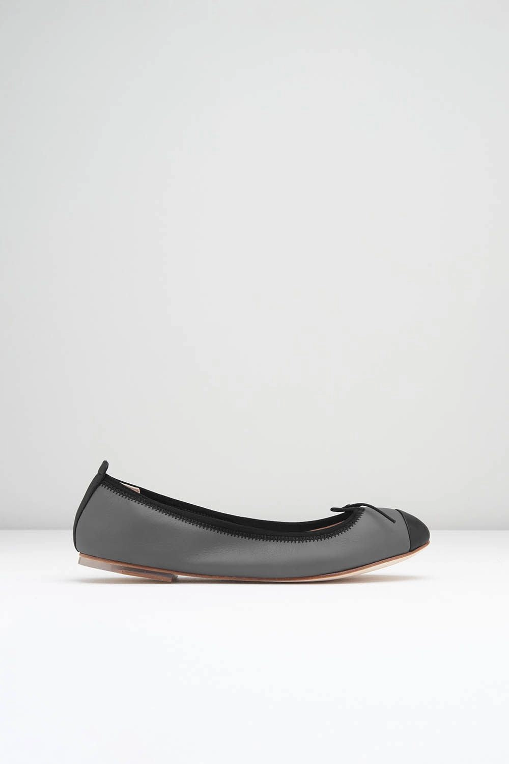 Sock Like Collar Ladies Rigel Ballet Pumps