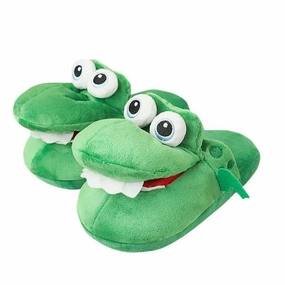 Cotton Slippers Mouth Will Move Plush Cute Funny Indoor Winter Couple Soft Bottom Plush Toys Indoor Slippers Frosty Terrain Ventilated