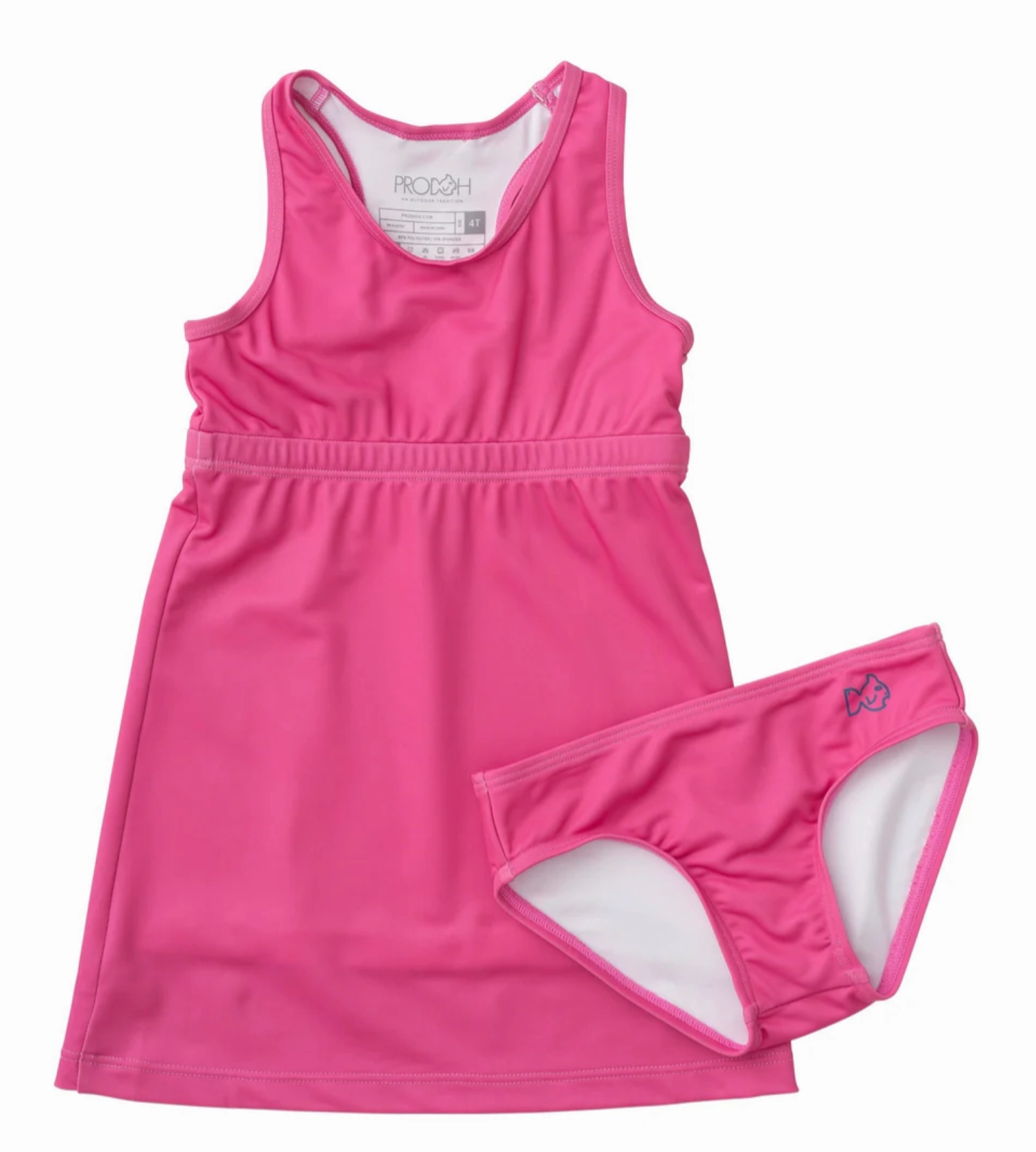 Sports kids' apparel Court to Port Swimdress | Cheeky Pink