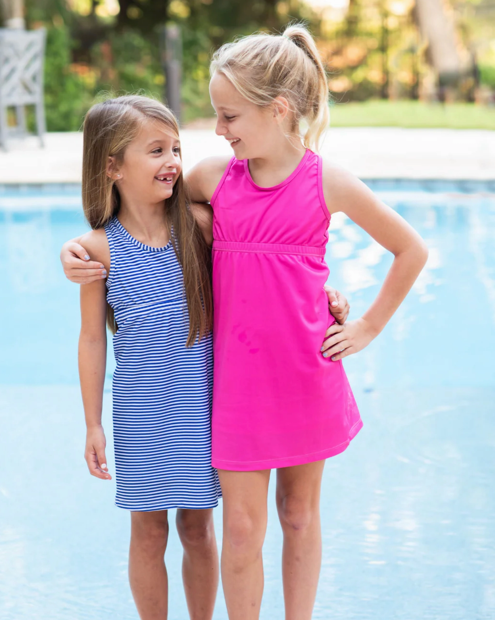 Affordable Court to Port Swimdress | Cheeky Pink
