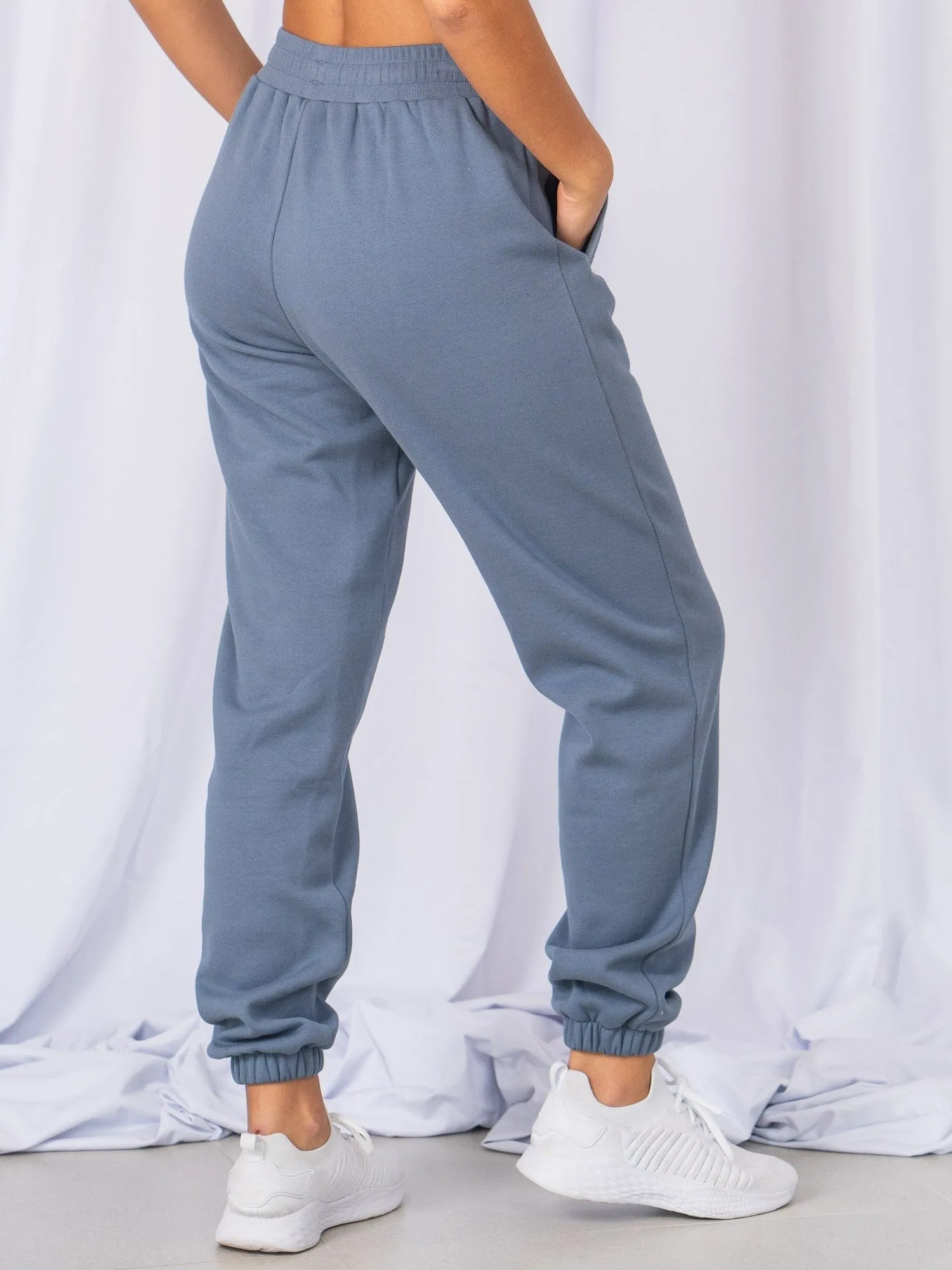 All Use Unisex Track Pants - Denim Blue