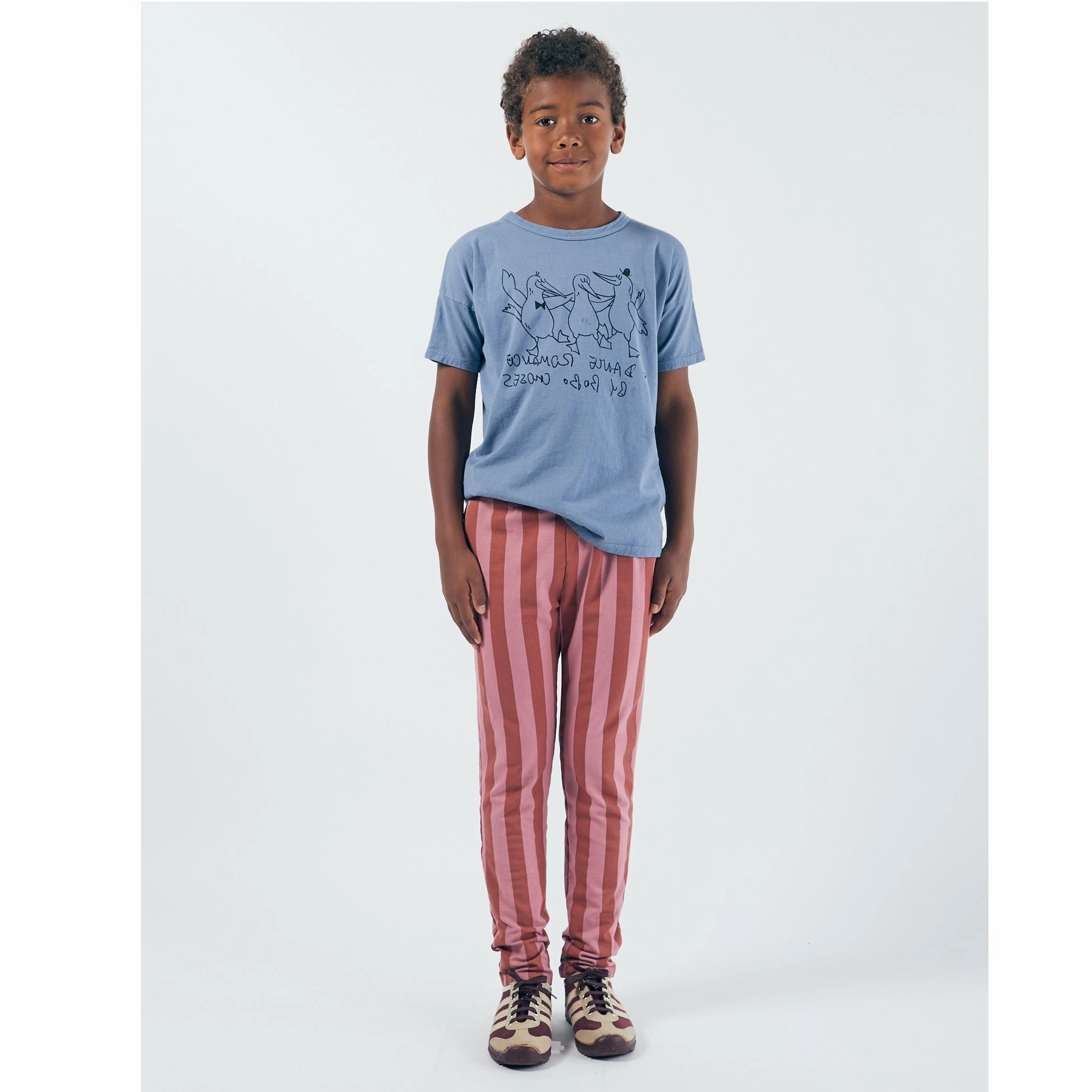 stain - resistant Printed BOBO CHOSES Kids Dancing Birds T-Shirt