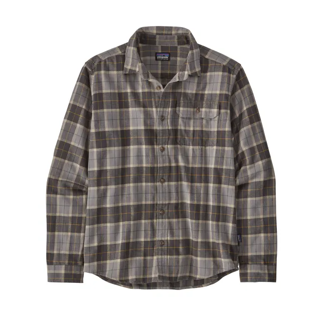 Men's Long-Sleeved Cotton in Conversion Lightweight Fjord Flannel Shirt Quick Dry Technology