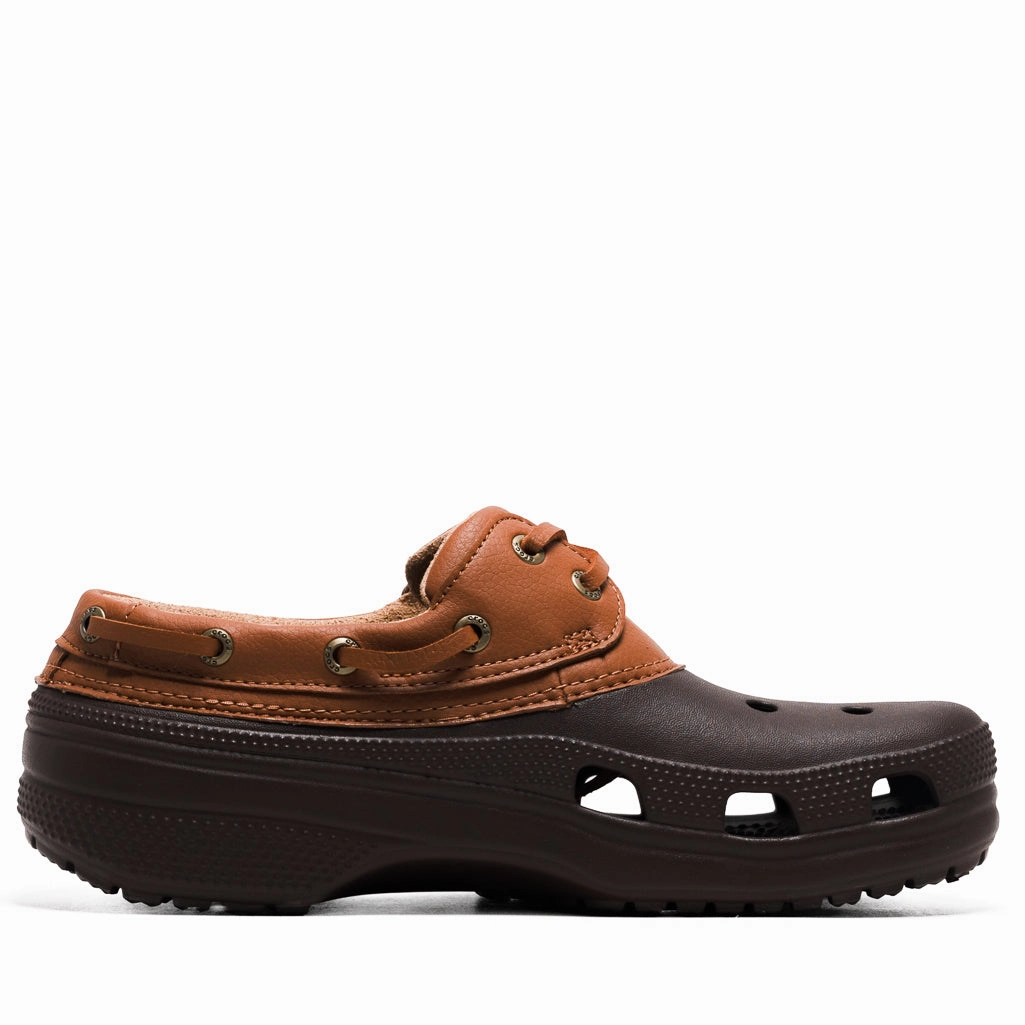 Crocs Classic Boat Shoe - Coffee/Cognac Event Walk