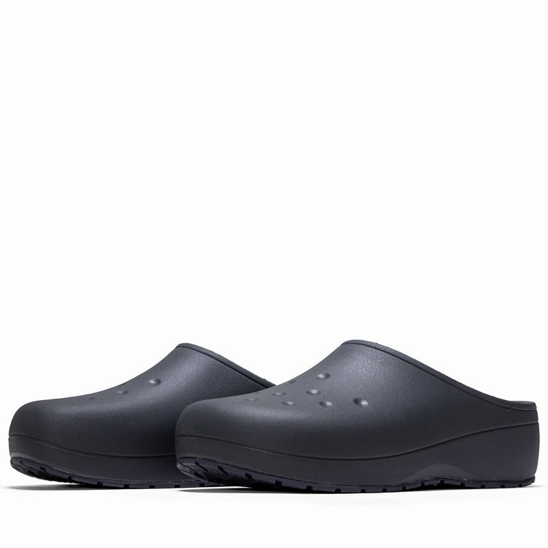 Crocs Classic Quiet Clog - Black Sand Fast Walk Versatile Footwear