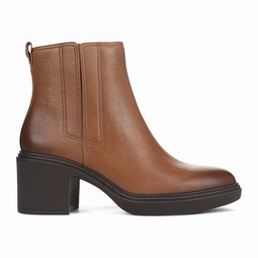 Cloud Breeze Vionic Savannah Boot (Women) - Hazelnut Leather