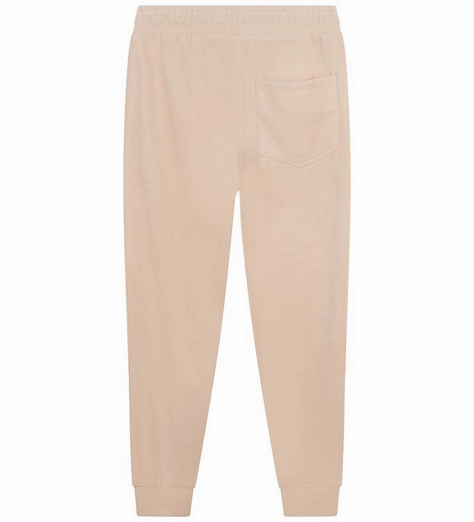 Satin Multicolor Michael Kors Kids Velvet Trousers - Sand - 3Y