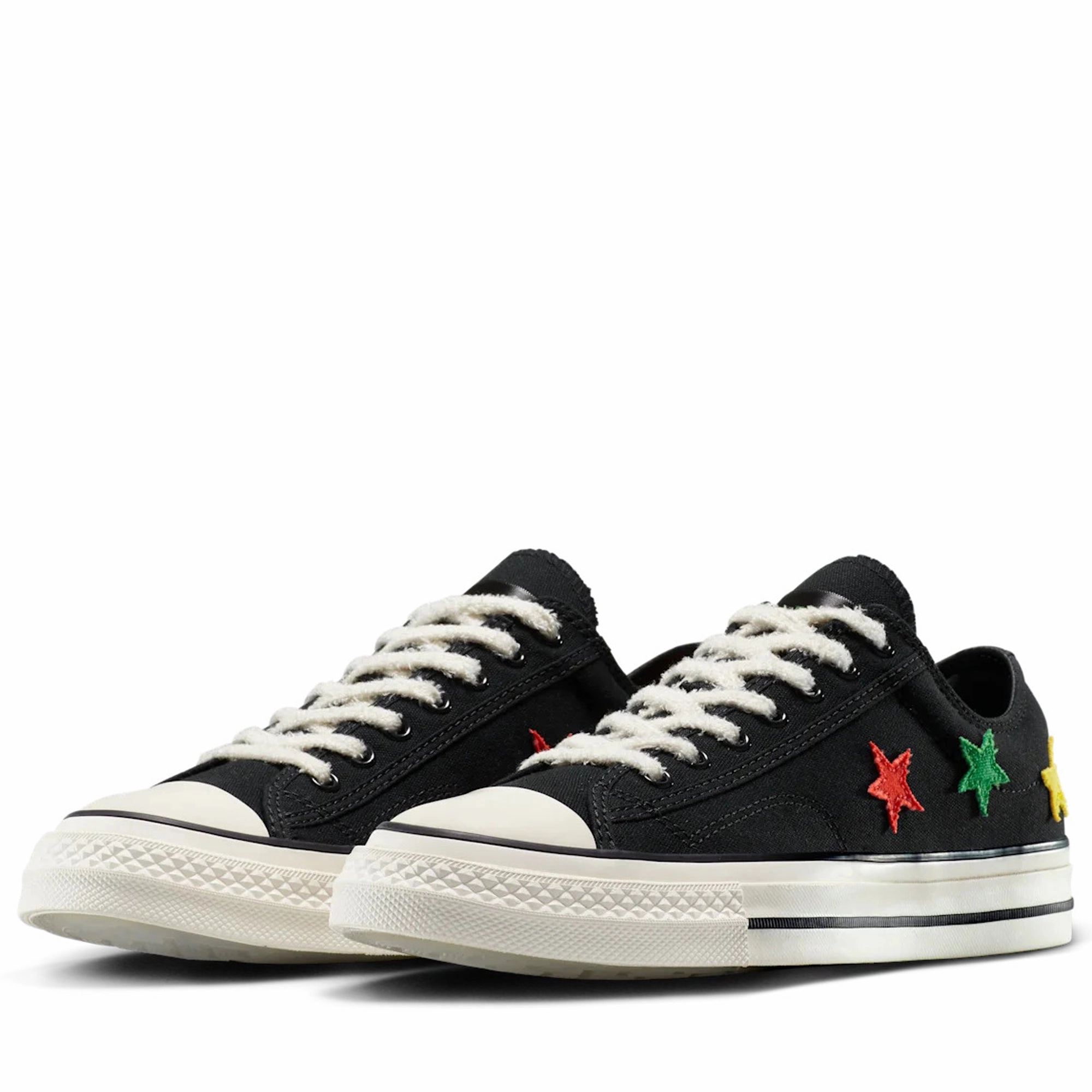 Dress Code True Power Daily Paper x Converse Star Player 76 Ox - Black/Fern Green