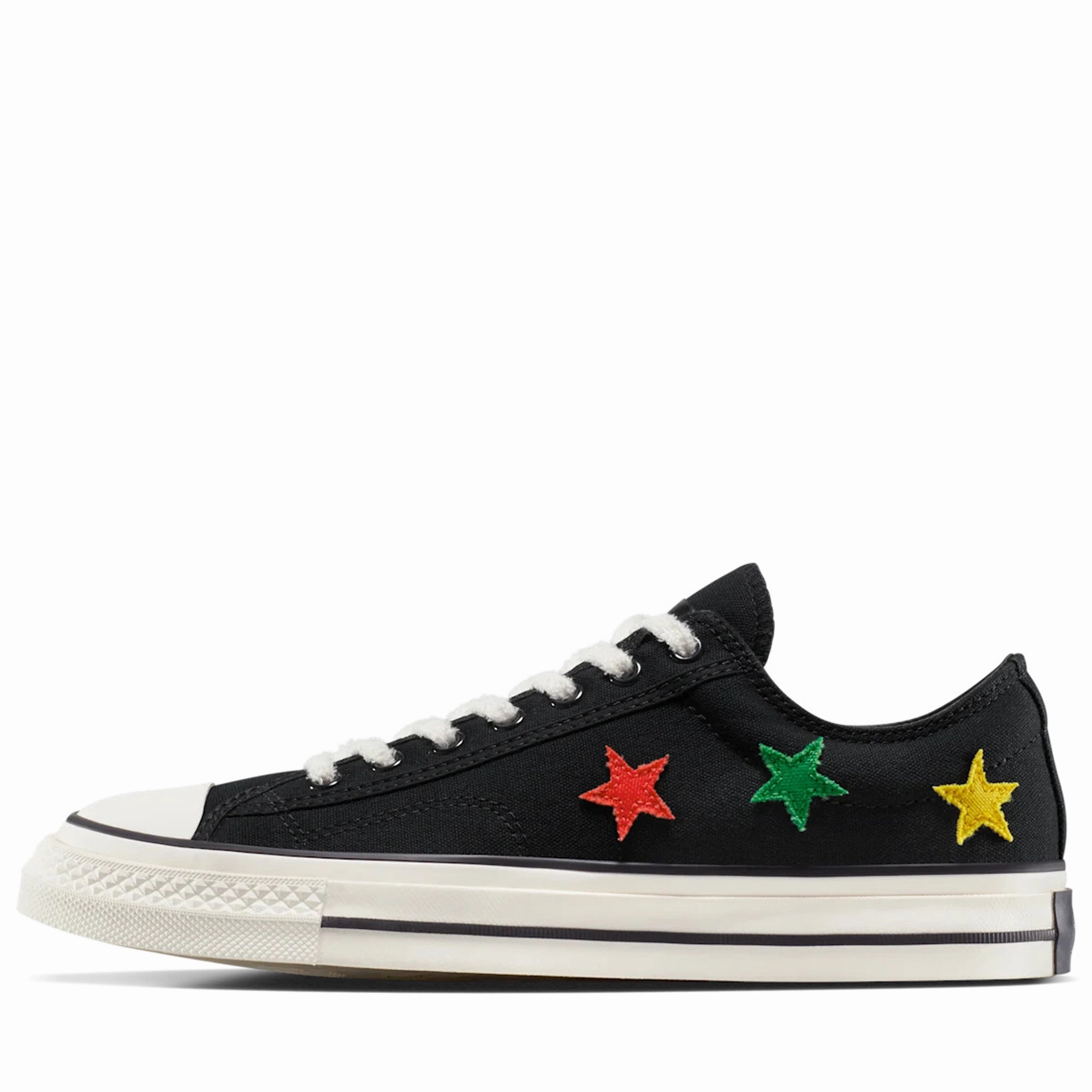 Daily Paper x Converse Star Player 76 Ox - Black/Fern Green Day Wear