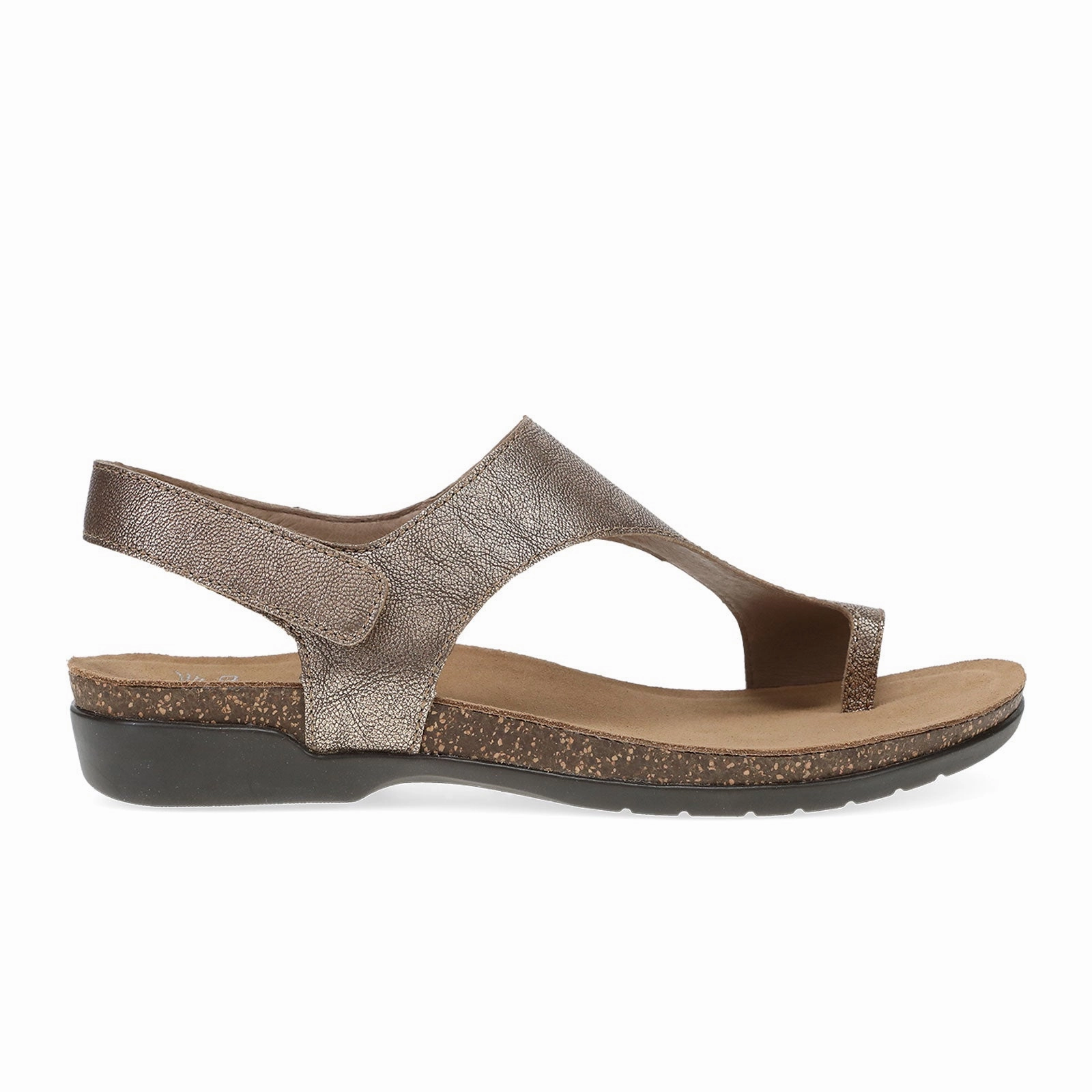 Trail Dansko Reece Backstrap Sandal (Women) - Bronze Metallic