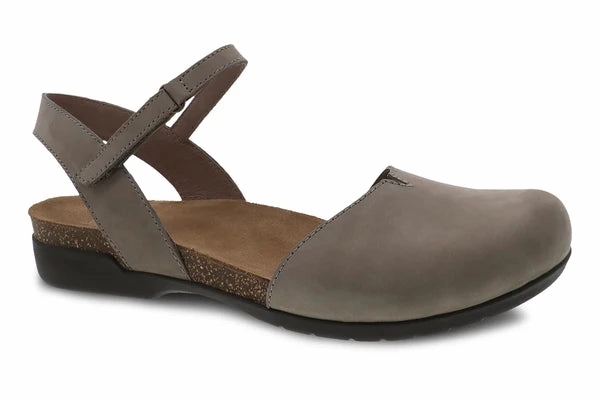 marathoning footwear Dynamic Support System Dansko Rowan Taupe Nubuck