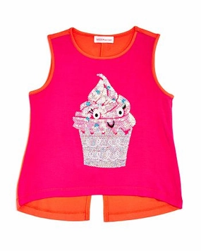Design History - TMW7252  Girls' Sequin Cupcake Tank home