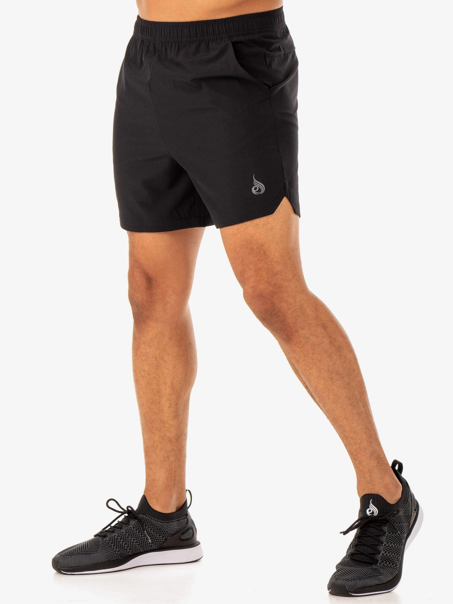 Breeze Friendly Wrinkle Resistant Treatment Division Training Shorts - Black