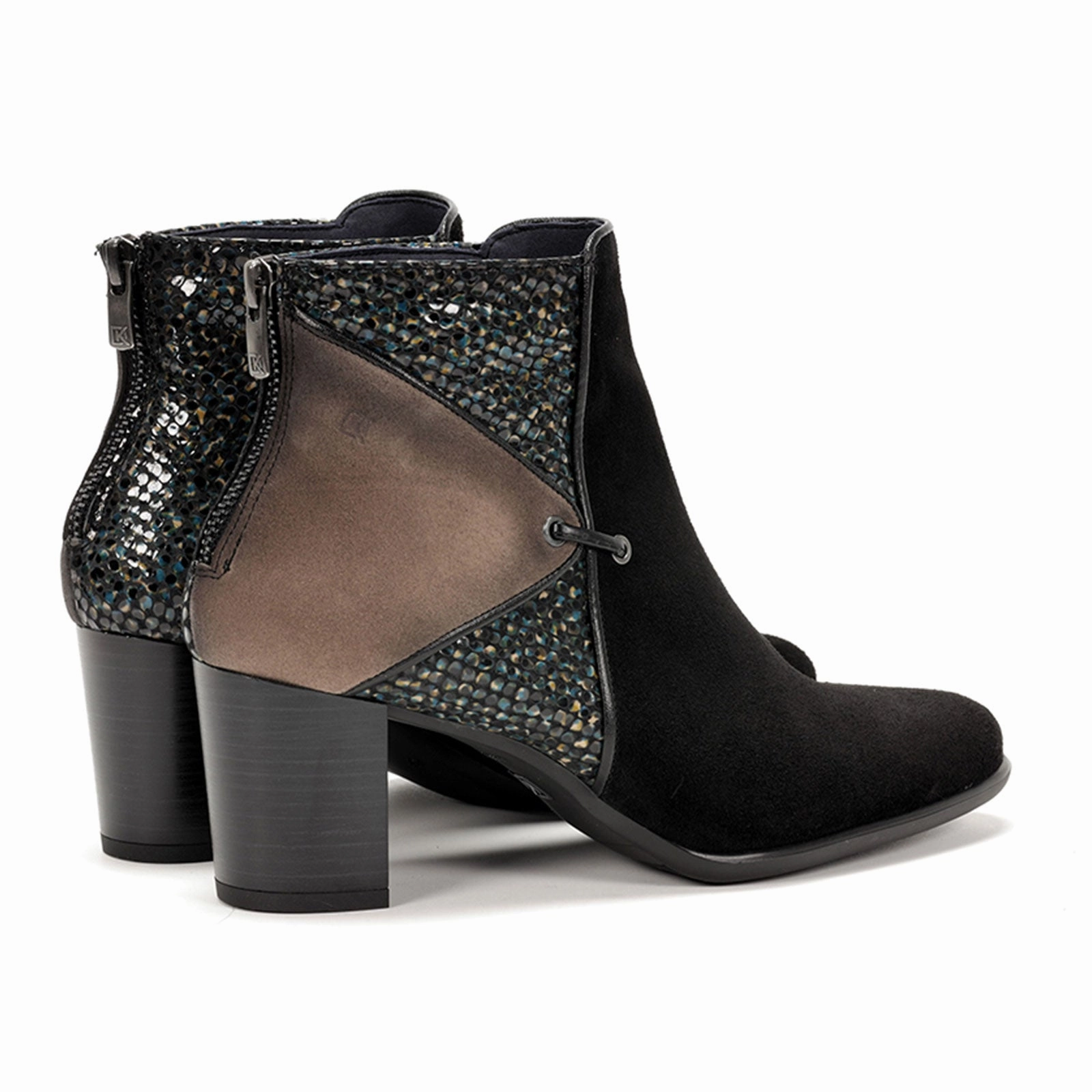 Dorking King D8925 Ankle Boot (Women) - Black/Fango Even Lane