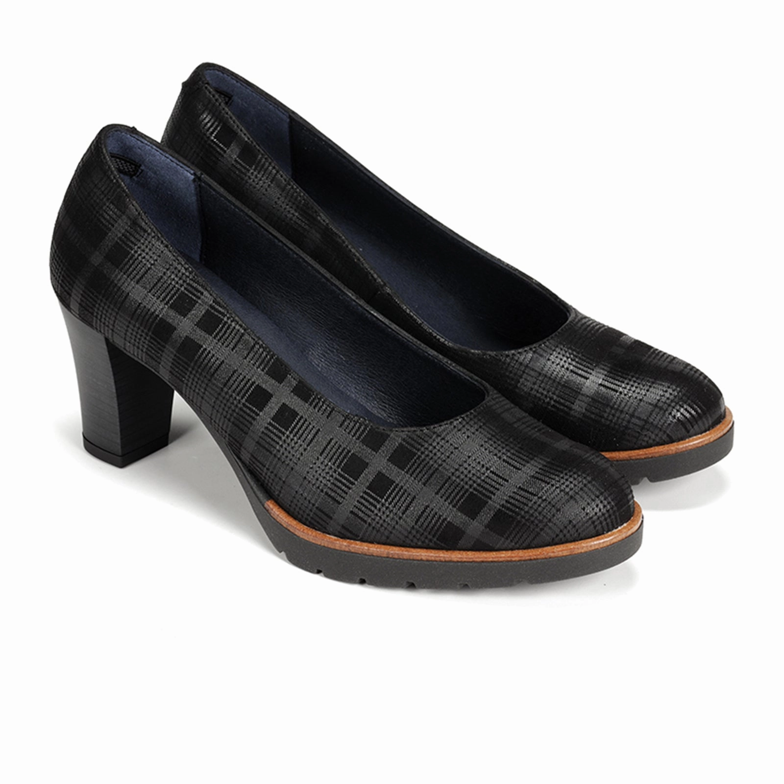 Flexible Base Dorking Opium D7976 Pump (Women) - Campbel Negro