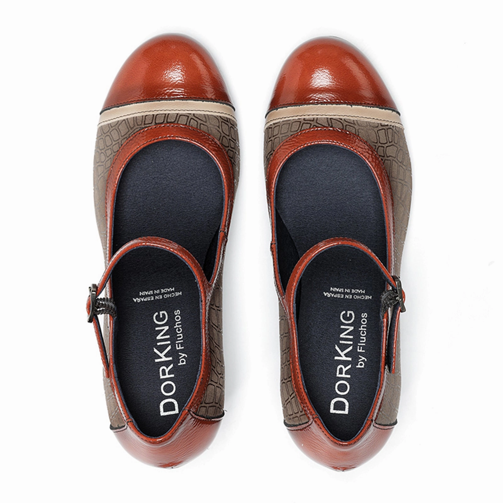 Free Guard Mountain Path Dorking Rodin D8669 Heeled Mary Jane (Women) - Campbel/Napl Fango/Teja