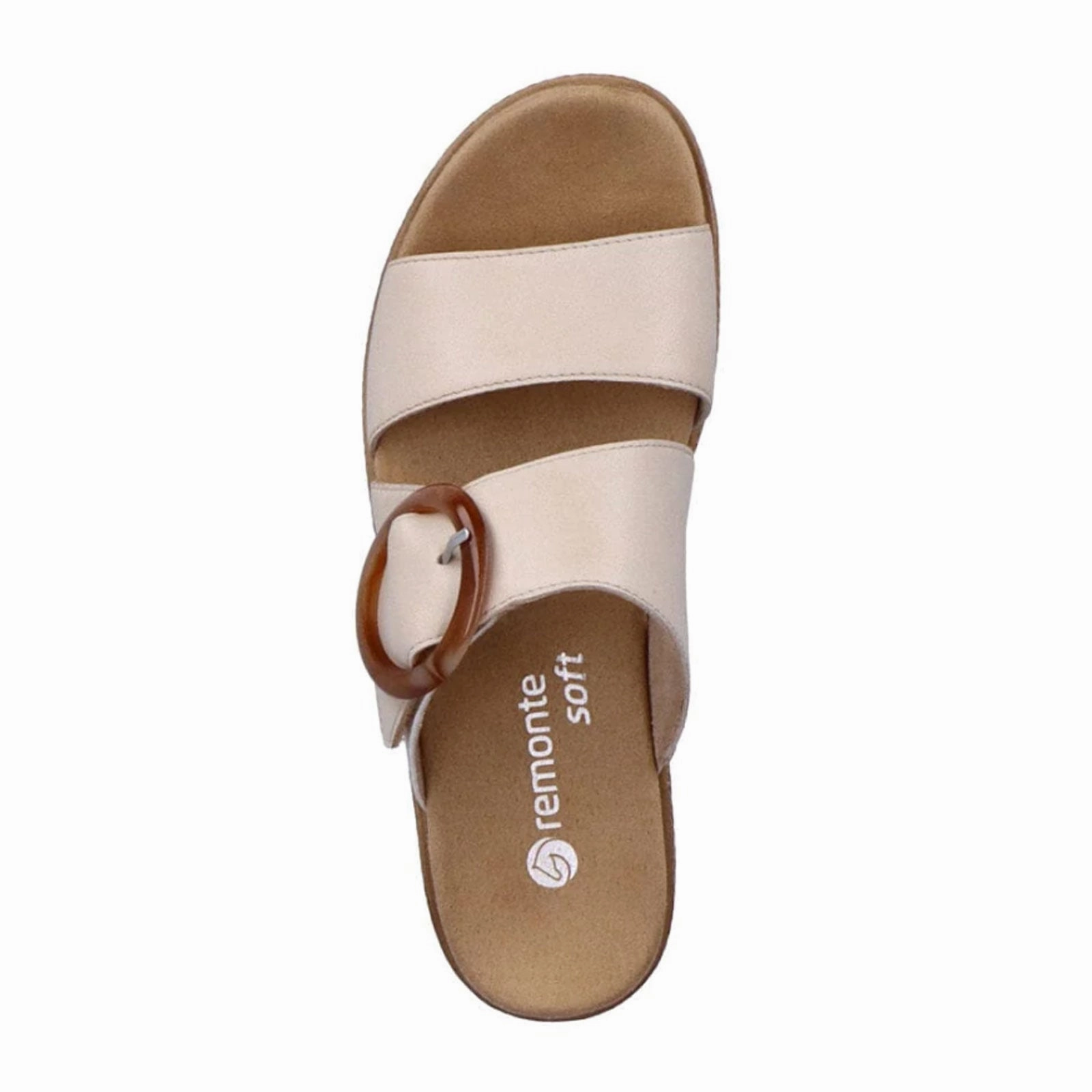 Easy Sandal Easy Foot Comfort Remonte Jocelyn D0Q51-80 Slide Sandal (Women) - Kreide/Pebble