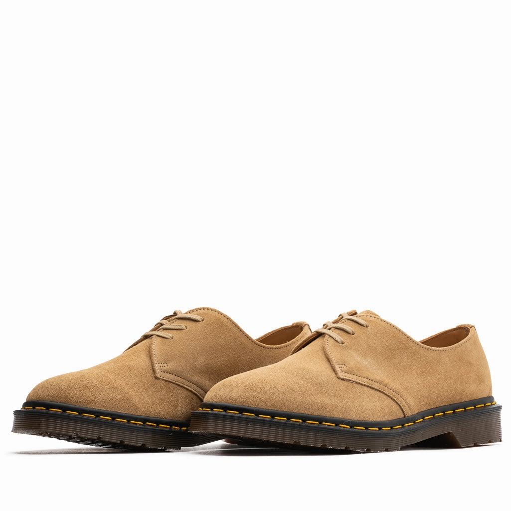 Dr. Martens 1461 Buck Oxford - Almond Beige Business Casual Shoes