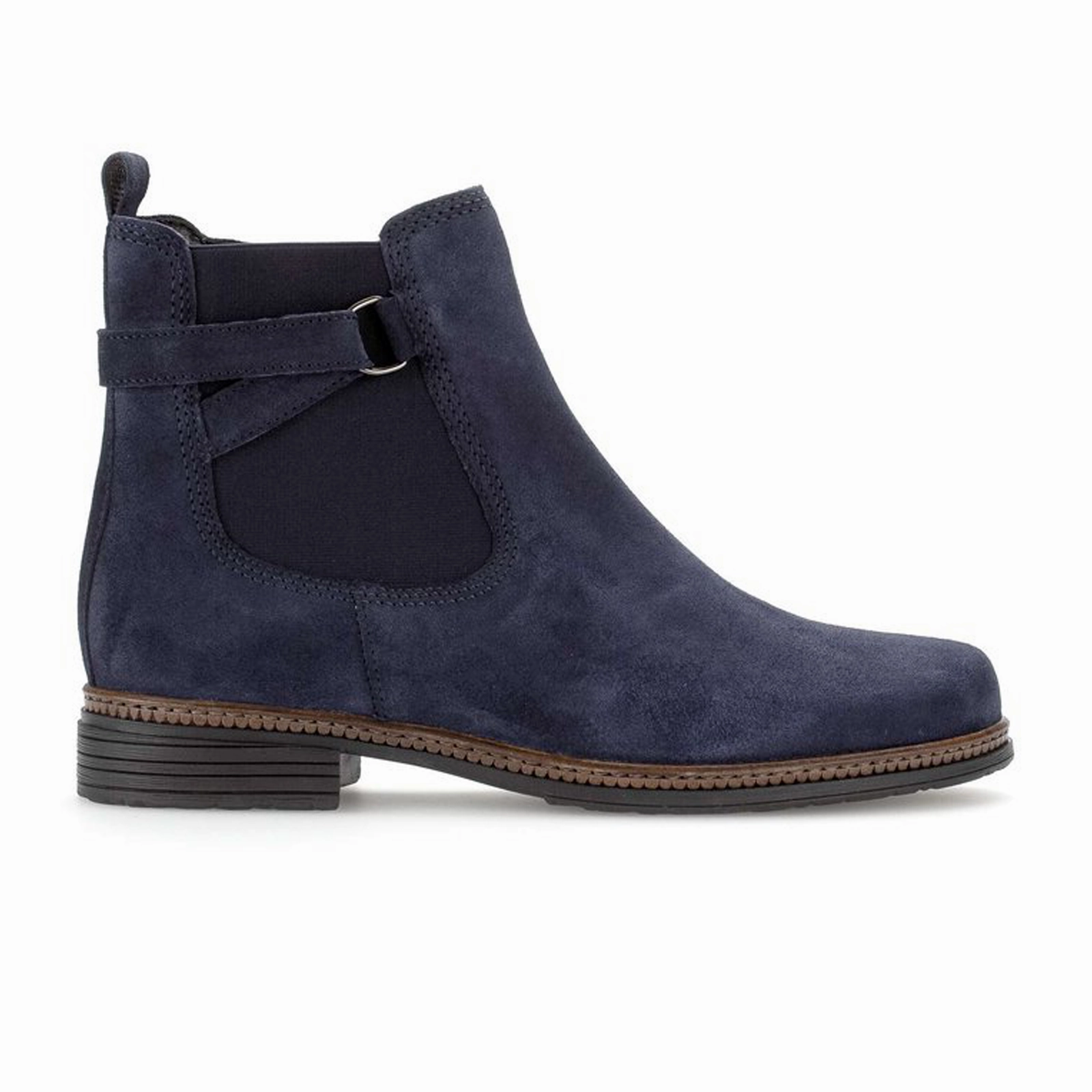 Gabor 670 Nolene Ankle Boot (Women) - Marine Dreamvelour Smart Shoes