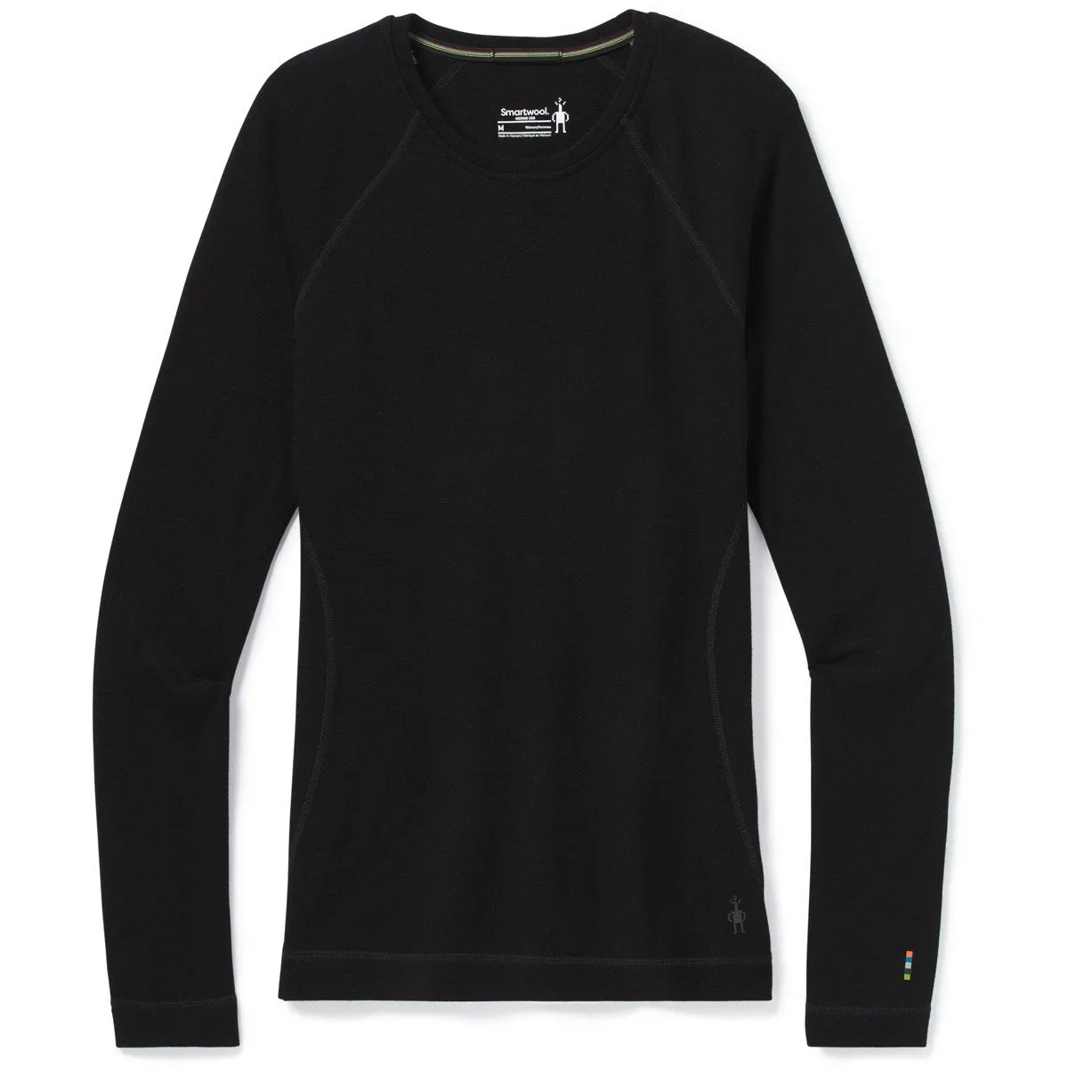 Women's Classic Thermal Merino Base Layer Crew Sustainable Textile Reinforced Stitching
