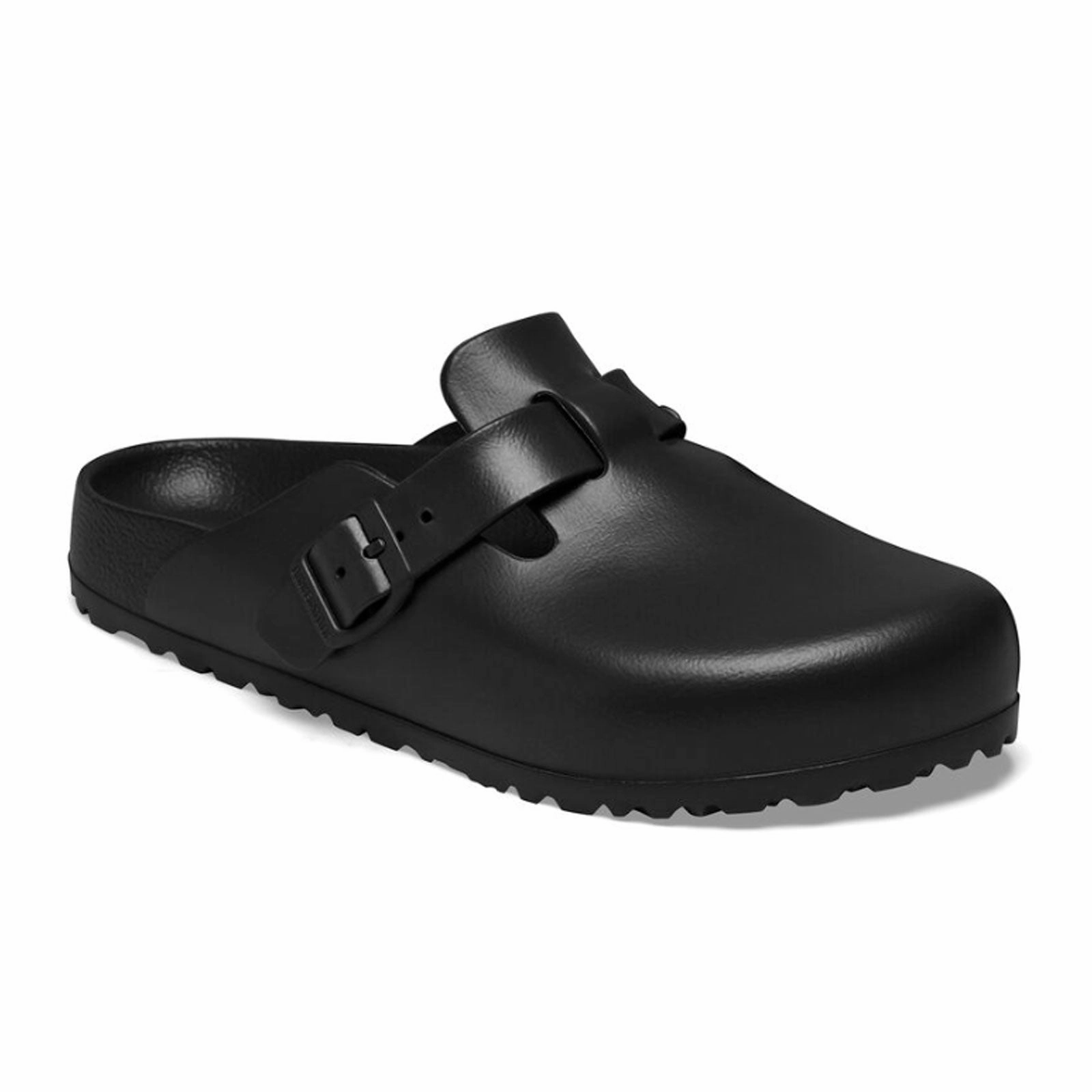 Birkenstock Boston EVA Narrow Clog (Women) - Black Anti   Slip Urban Sleek