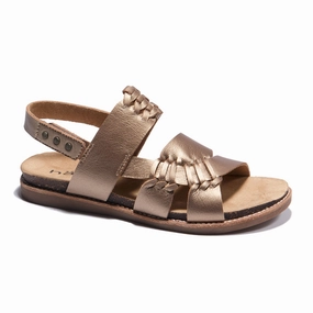 Halsa Bella Backstrap Sandal (Women) - Bronze Comfort Cushion
