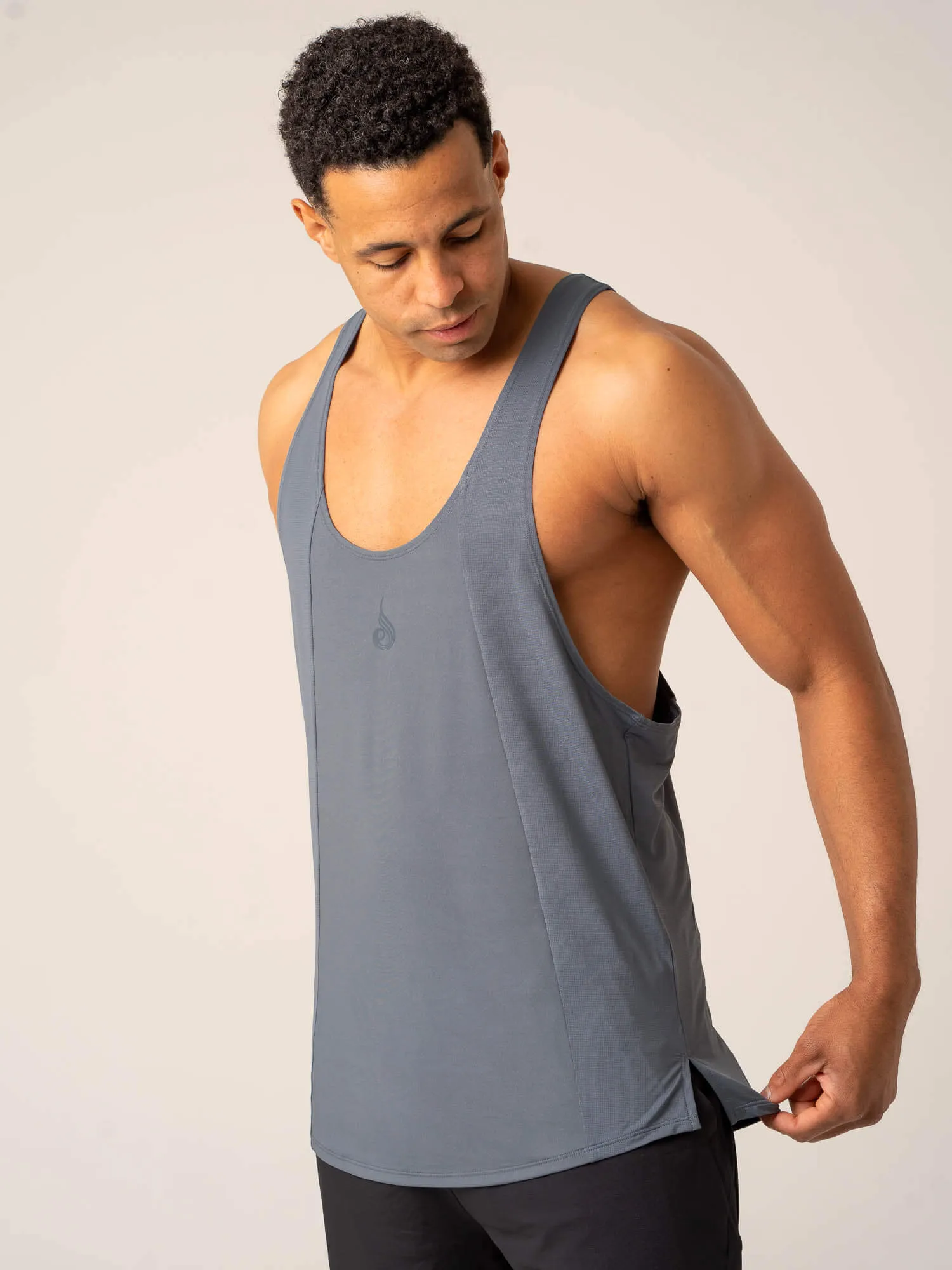 Roll Resistant Collar close range combat Dynamic Stringer T-Back - Petrol