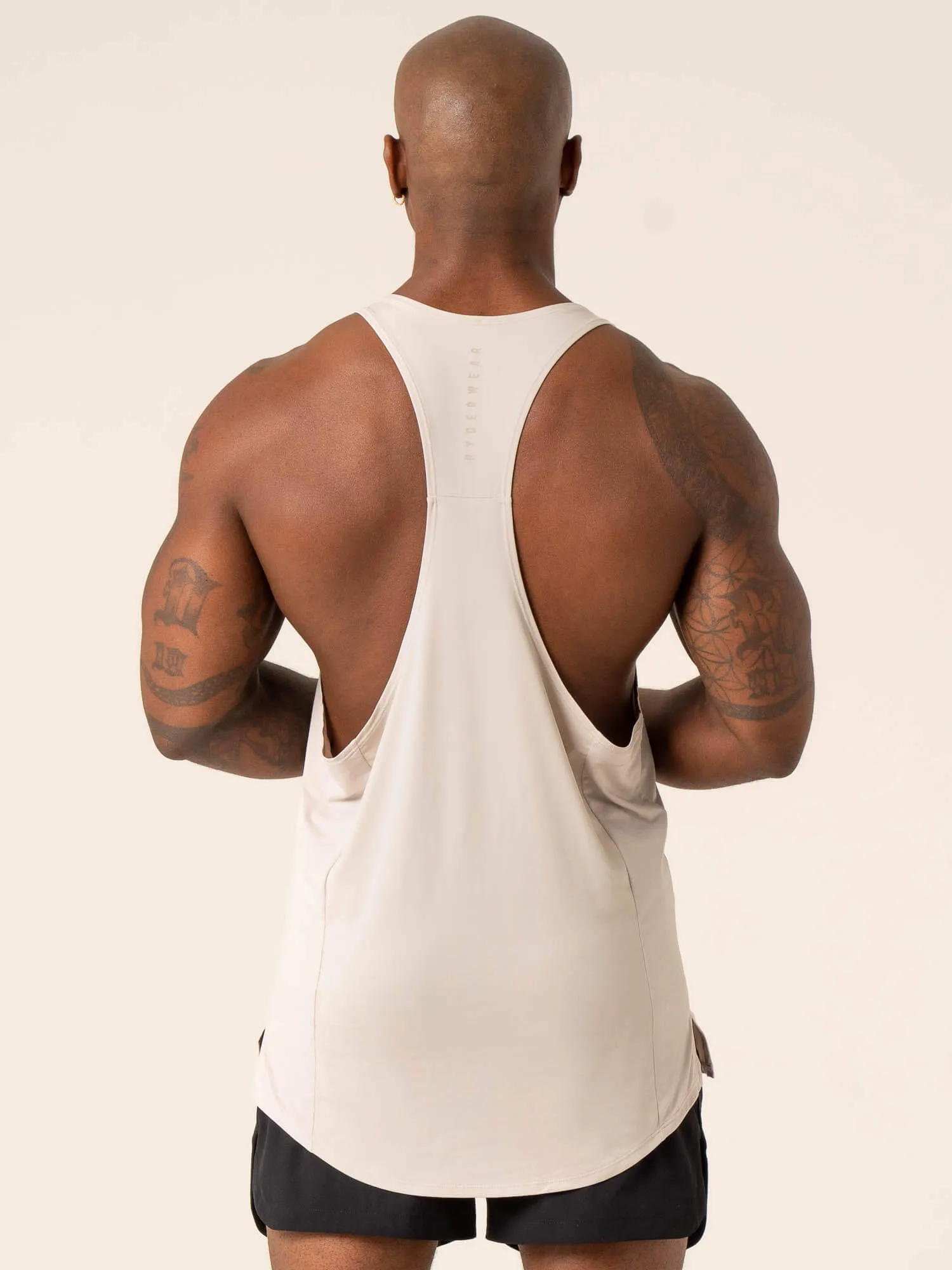 Dynamic Stringer T-Back - Stone Compact Travel Friendly Fold