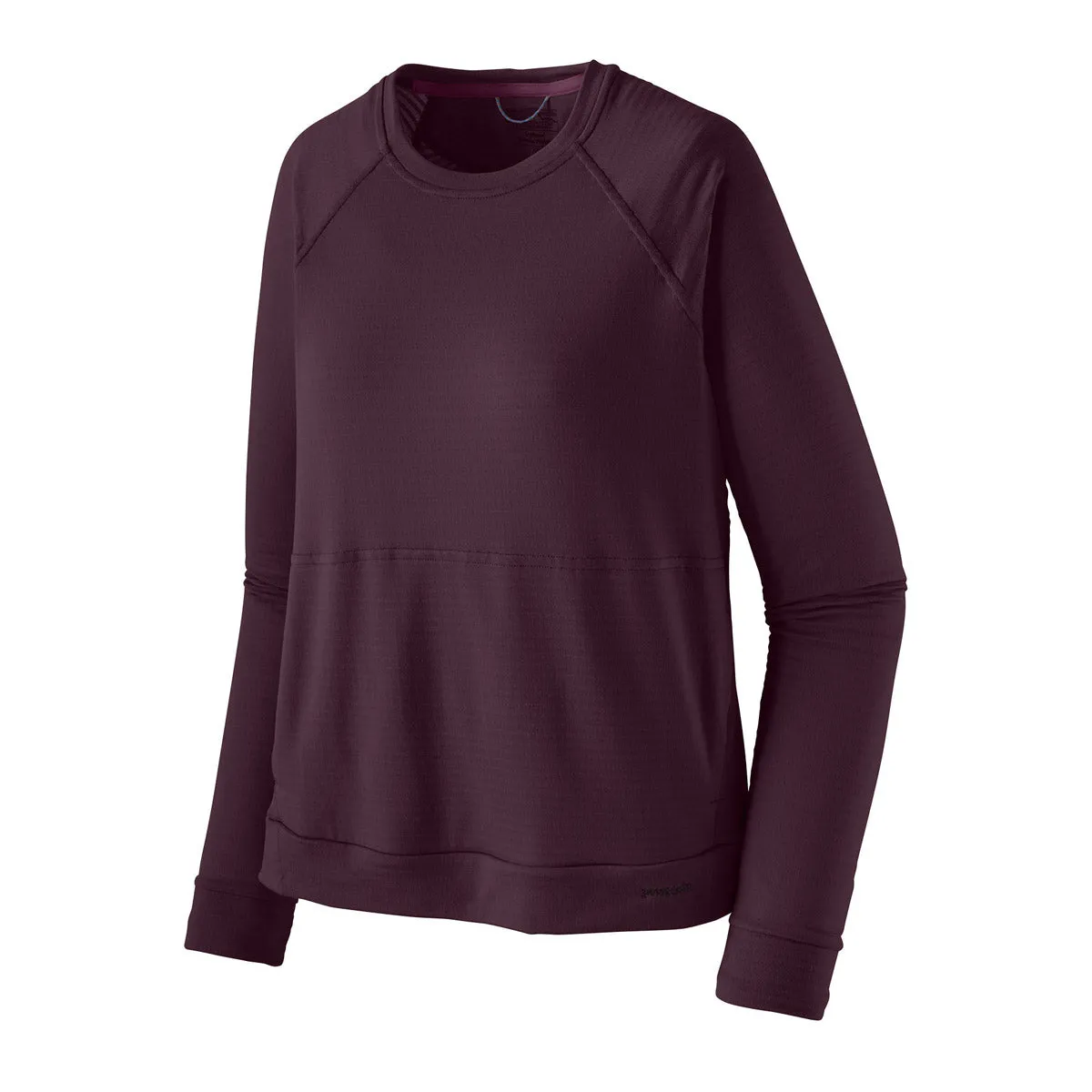 Women's Long-Sleeved Capilene Thermal Crew Reinforced Shoulder Convertible Sleeve Adaptation
