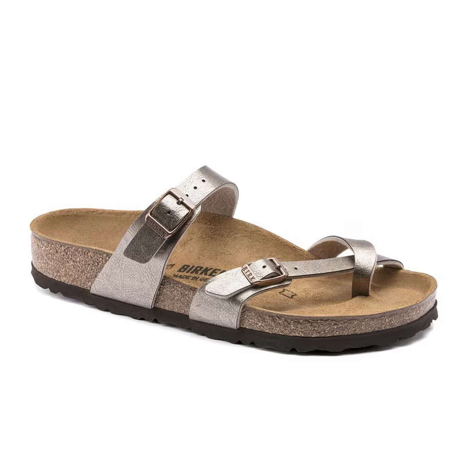 Innovative Features Comfort Strap Birkenstock Mayari Sandal (Women) - Graceful Taupe Birko-Flor