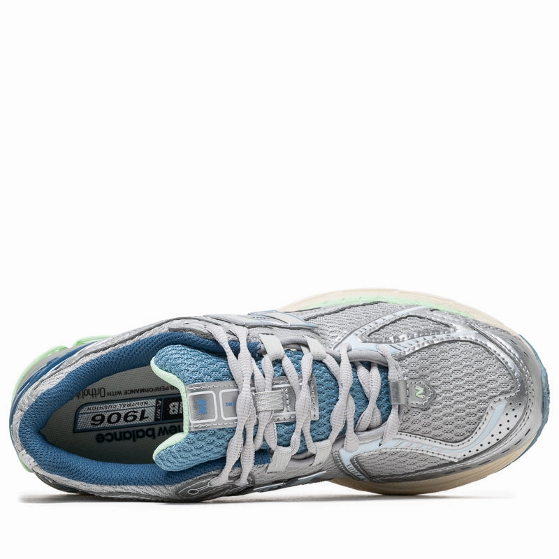 New Balance 1906R - Silver Metallic/Still Water Comfortable Casual Fit Comfortable Leather Design