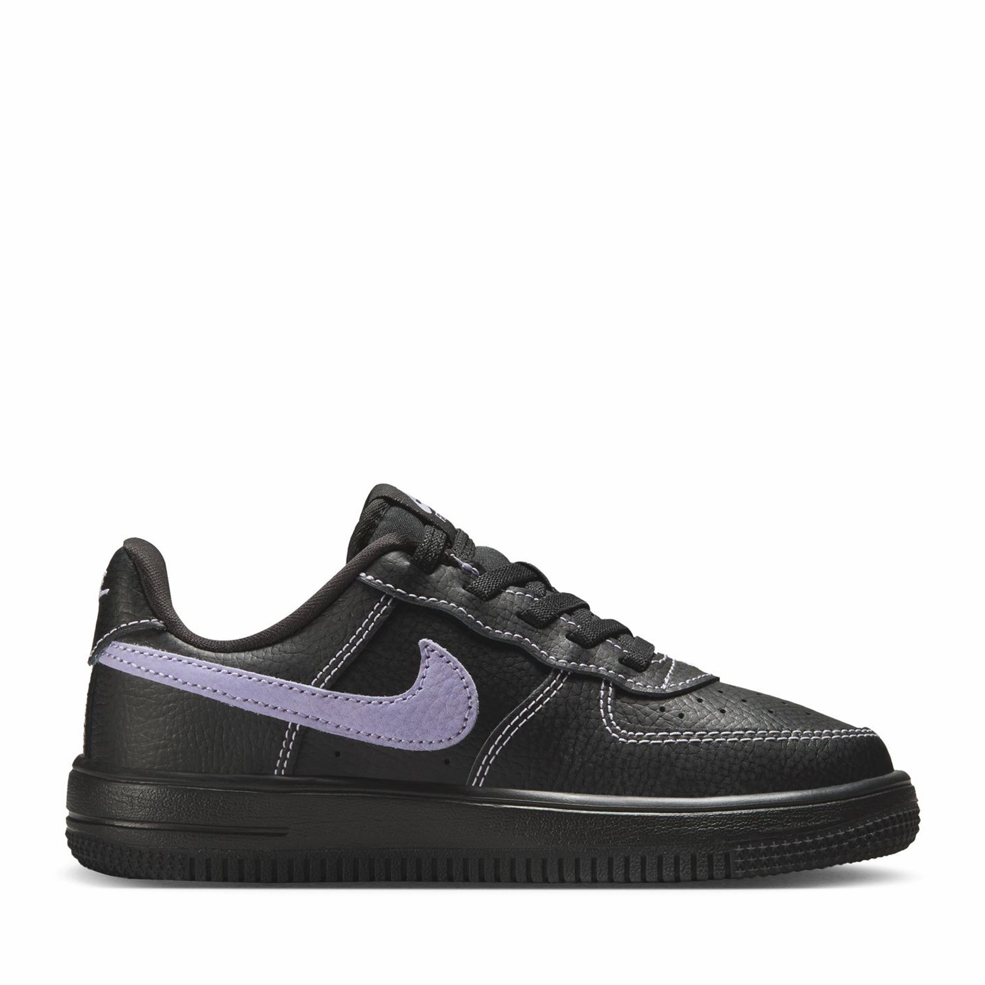 Nike Force 1 Low LV8 EasyOn (PS) - Black/Hydrangeas Forest trail
