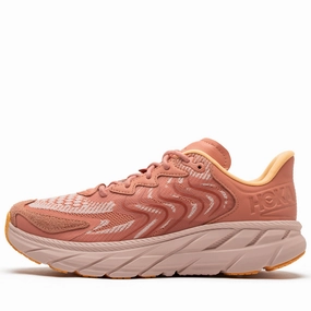 Bridge Walk Bold Breeze Hoka U Clifton LS - Earthenware/Peach Whip