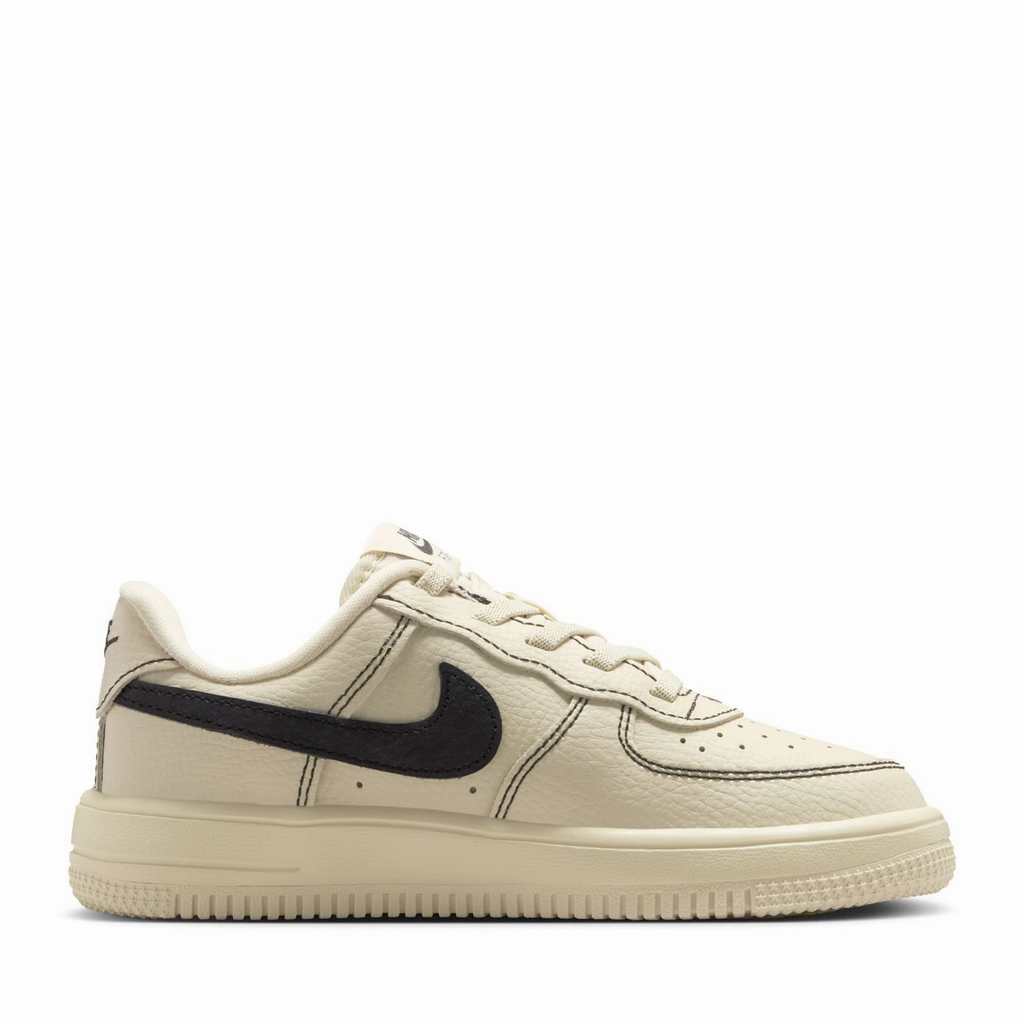 Goodyear Welted Casual Movement Nike Force 1 Low LV8 EasyOn (PS) - Light Khaki/Black