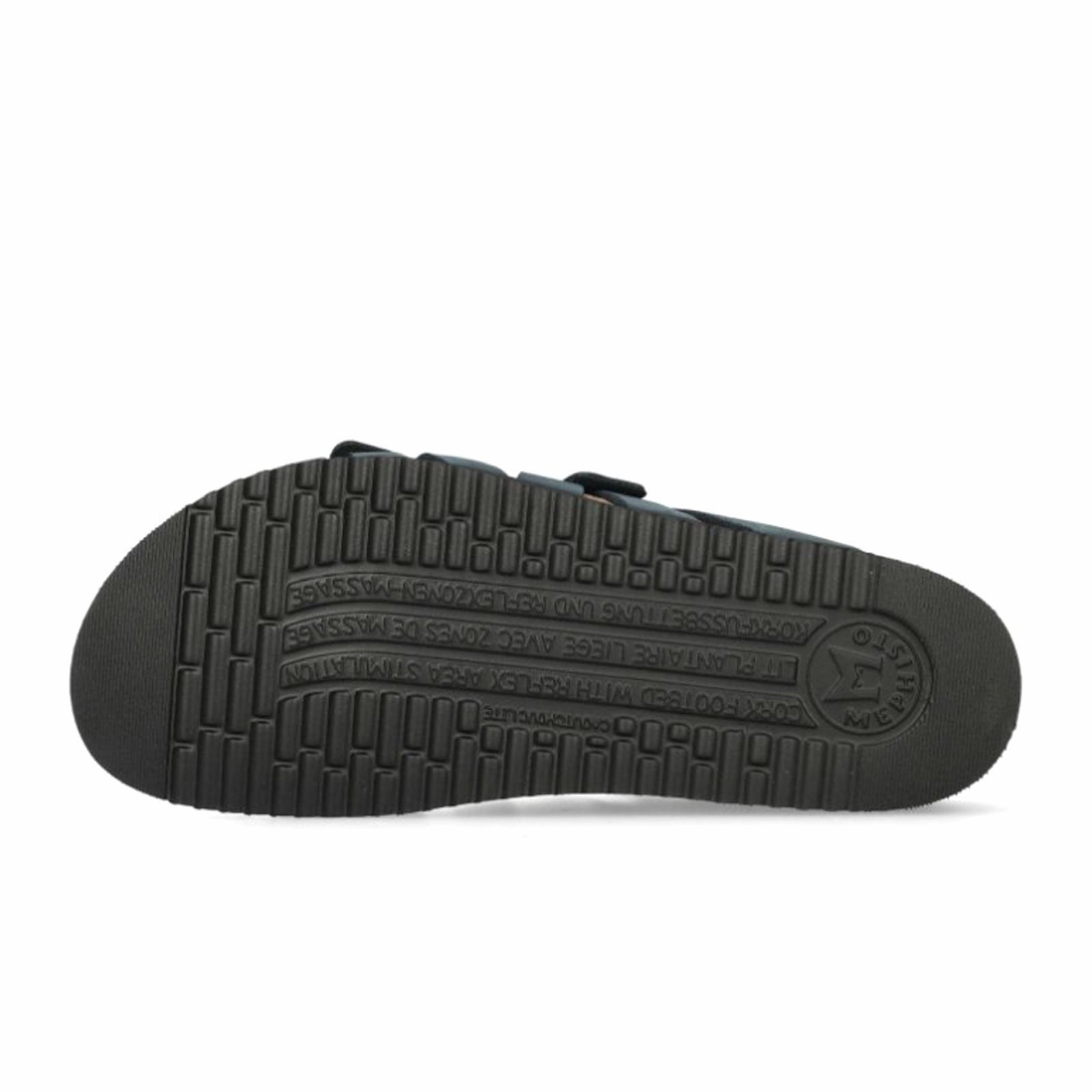 Mephisto Helisa Slide Sandal (Women) - Navy Sandalbuck orthopedic