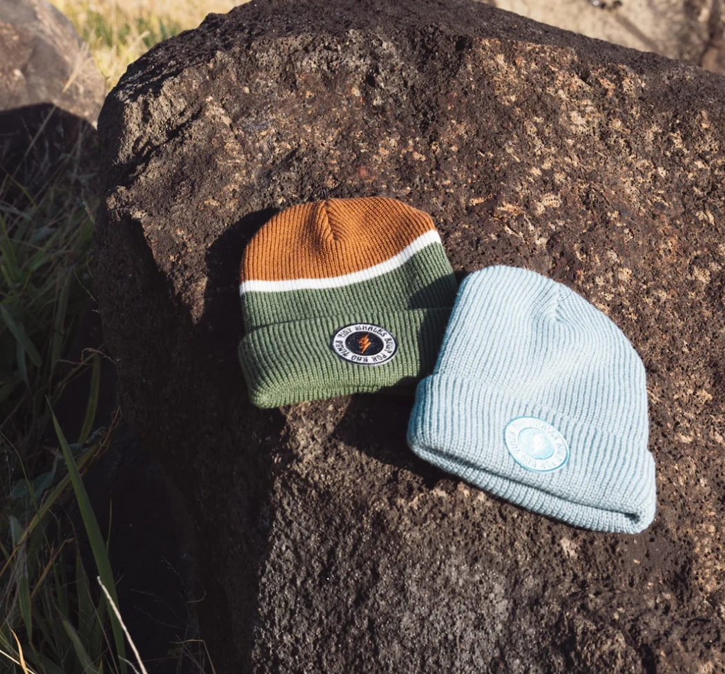 Drip dyed outfits for children Faux - Leather Beanie | Explorer