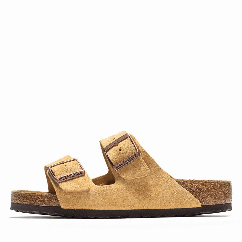 Daily Guard Daily Pace Women's Birkenstock Arizona Suede - Latte Cream