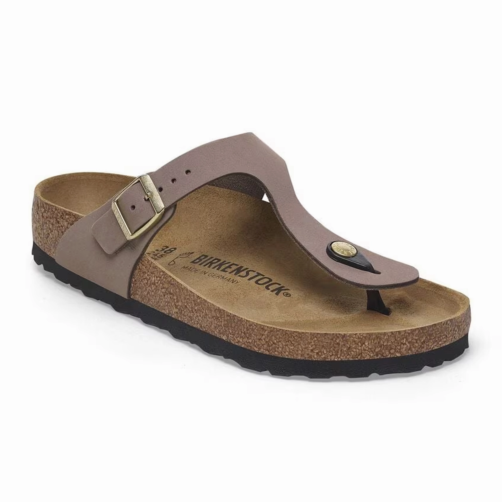 Birkenstock Gizeh Sandal (Women) - Faded Purple Nubuck Open Toe Style Breathable Construction