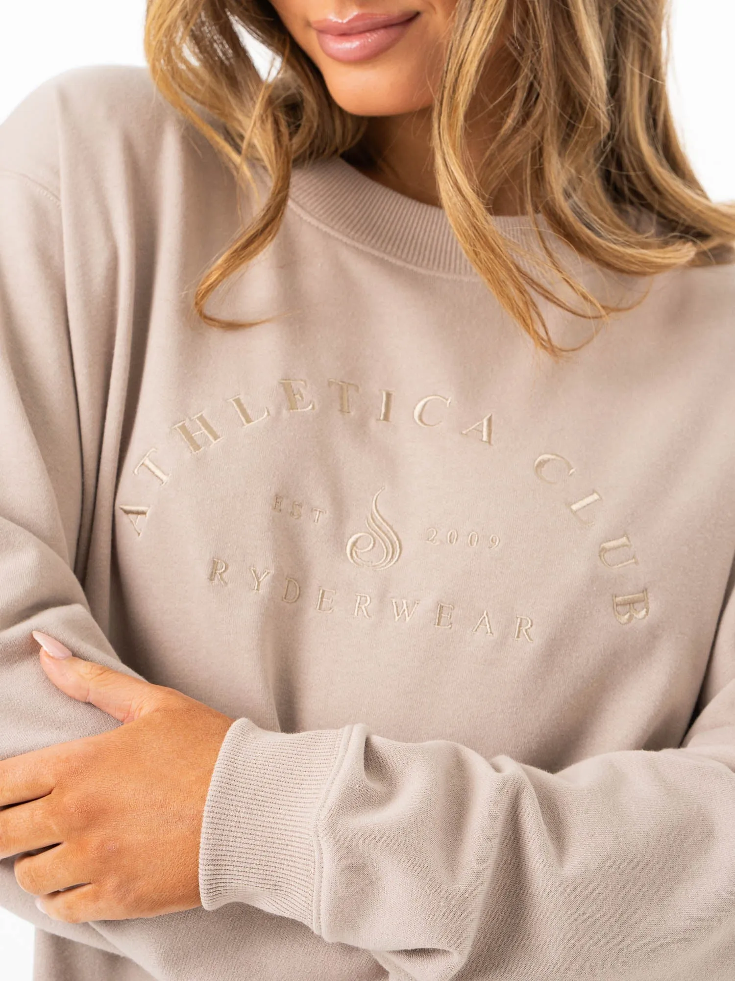 Layer Focus Tempo Sweater - Almond