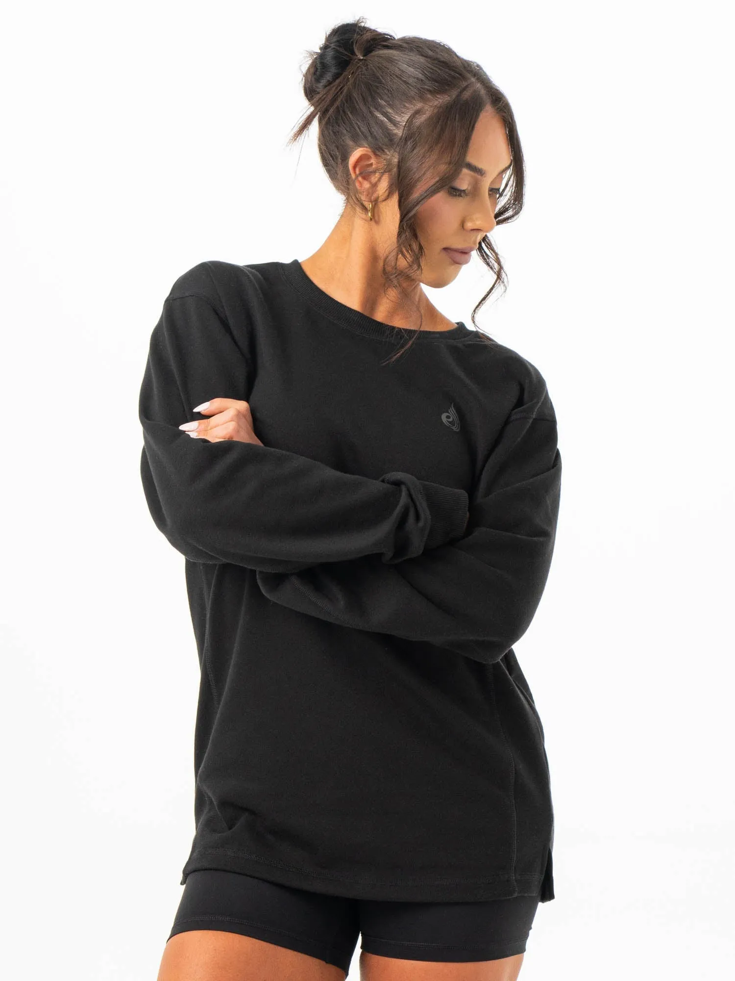 Force Crew Neck - Black Light Shield