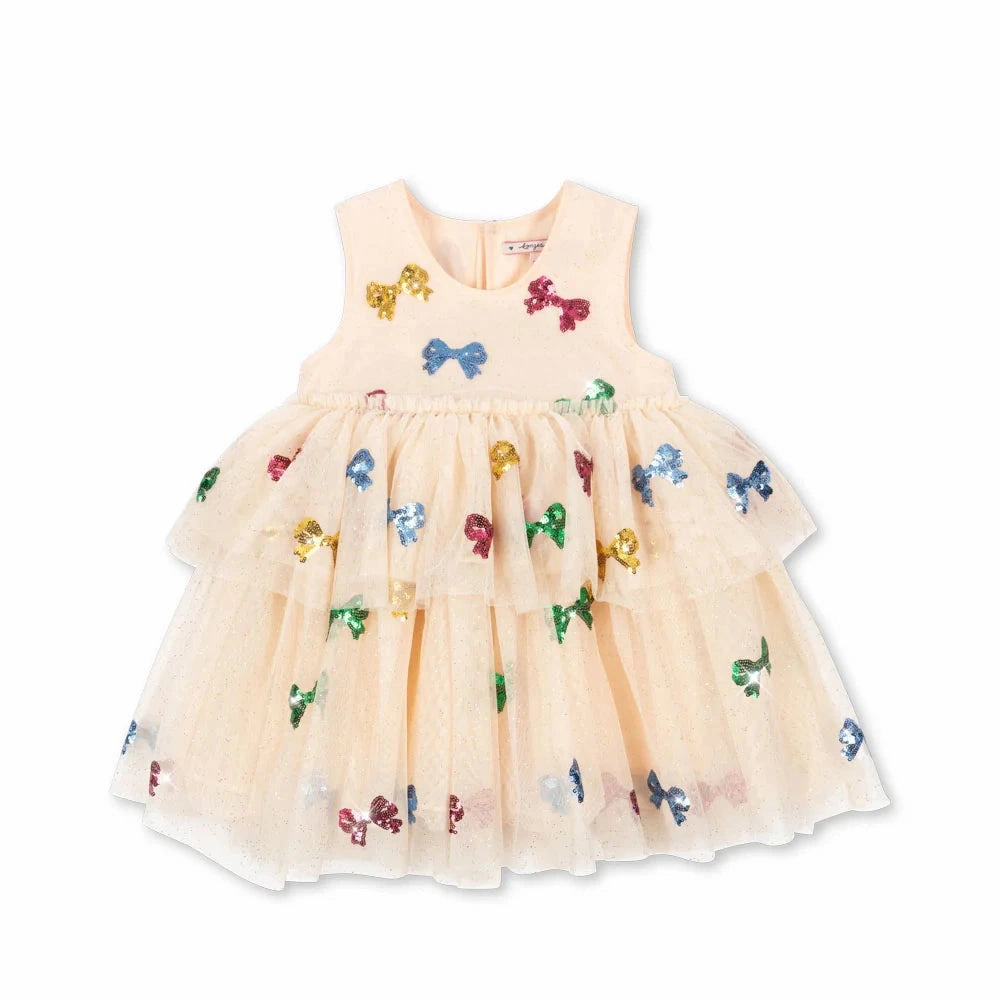 Konges Sloejd Kids Girl Yvonne Fairy Dress - Bow Camouflage wear for kids