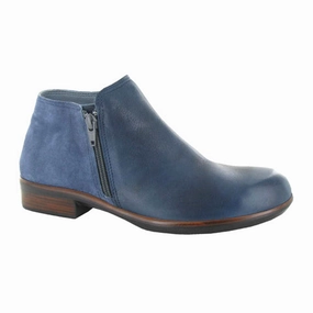 Naot Helm Ankle Boot (Women) - Soft Ink Blue/Midnight Blue quick dry