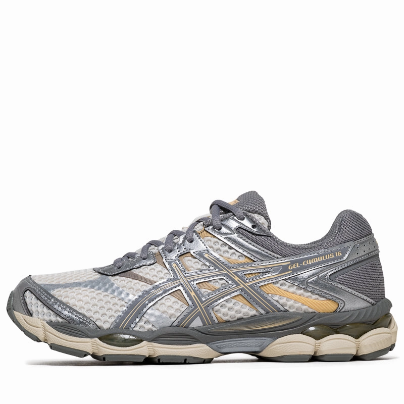 Asics Gel-Cumulus 16 - Cream/Clay Grey Modern Design Sturdy Build