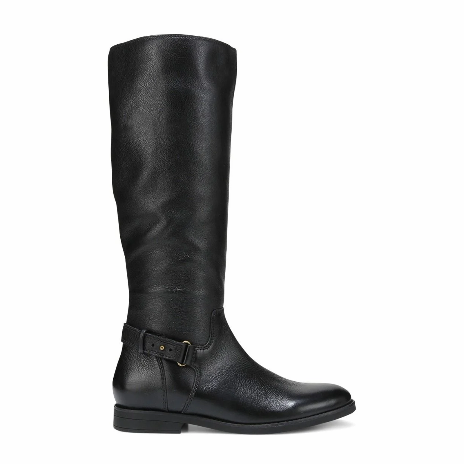Vionic Rochelle Tall Boot (Women) - Black Leather Yacht Club Neat Guard