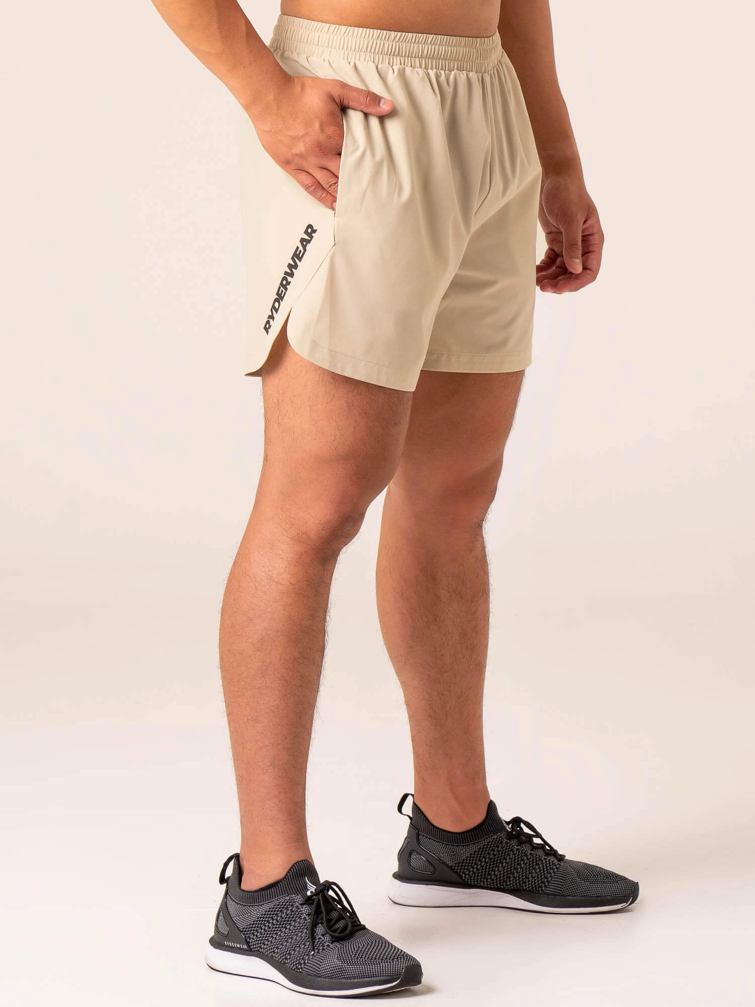 Emerge Training Short - Sand Slim Profile
